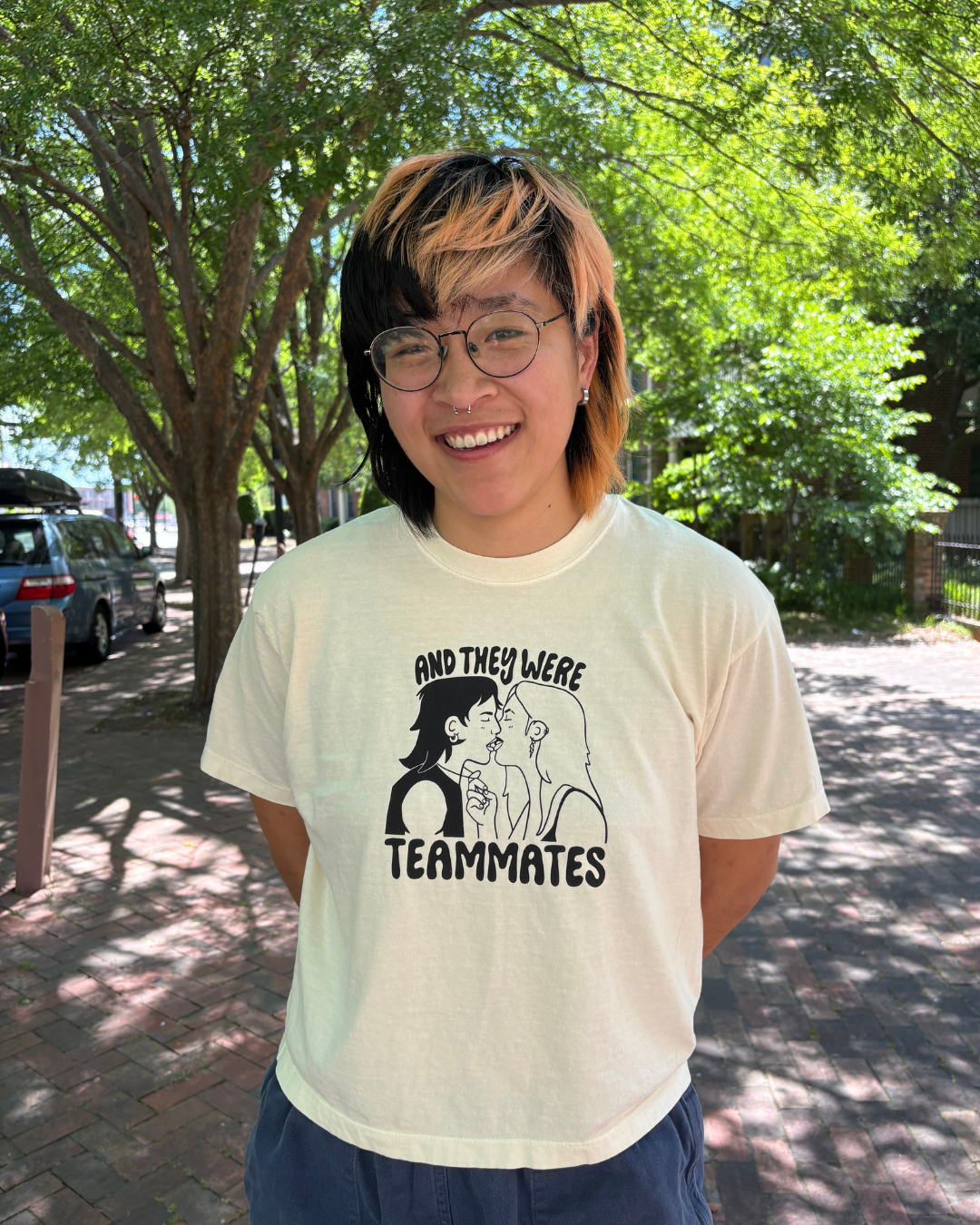 And They Were Teammates Boxy Tee